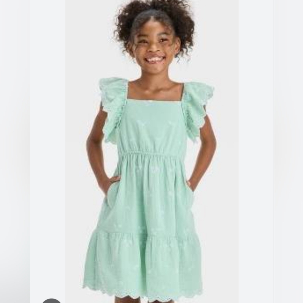 2, Old Navy Kids Dresses, One In Pink and One In Mint Green